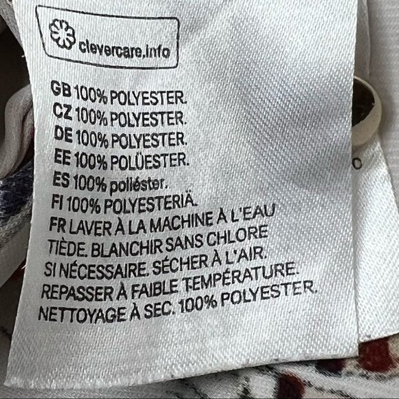 H&m Button Down Bird Pattern Shirt - Picture 7 of 8